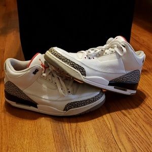 Jordan 3 white cement size 13